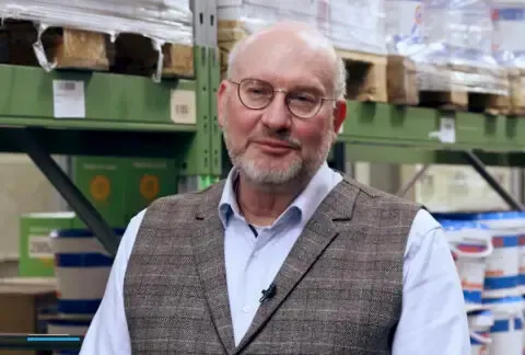 Der Geschäftsführer von Foode Service