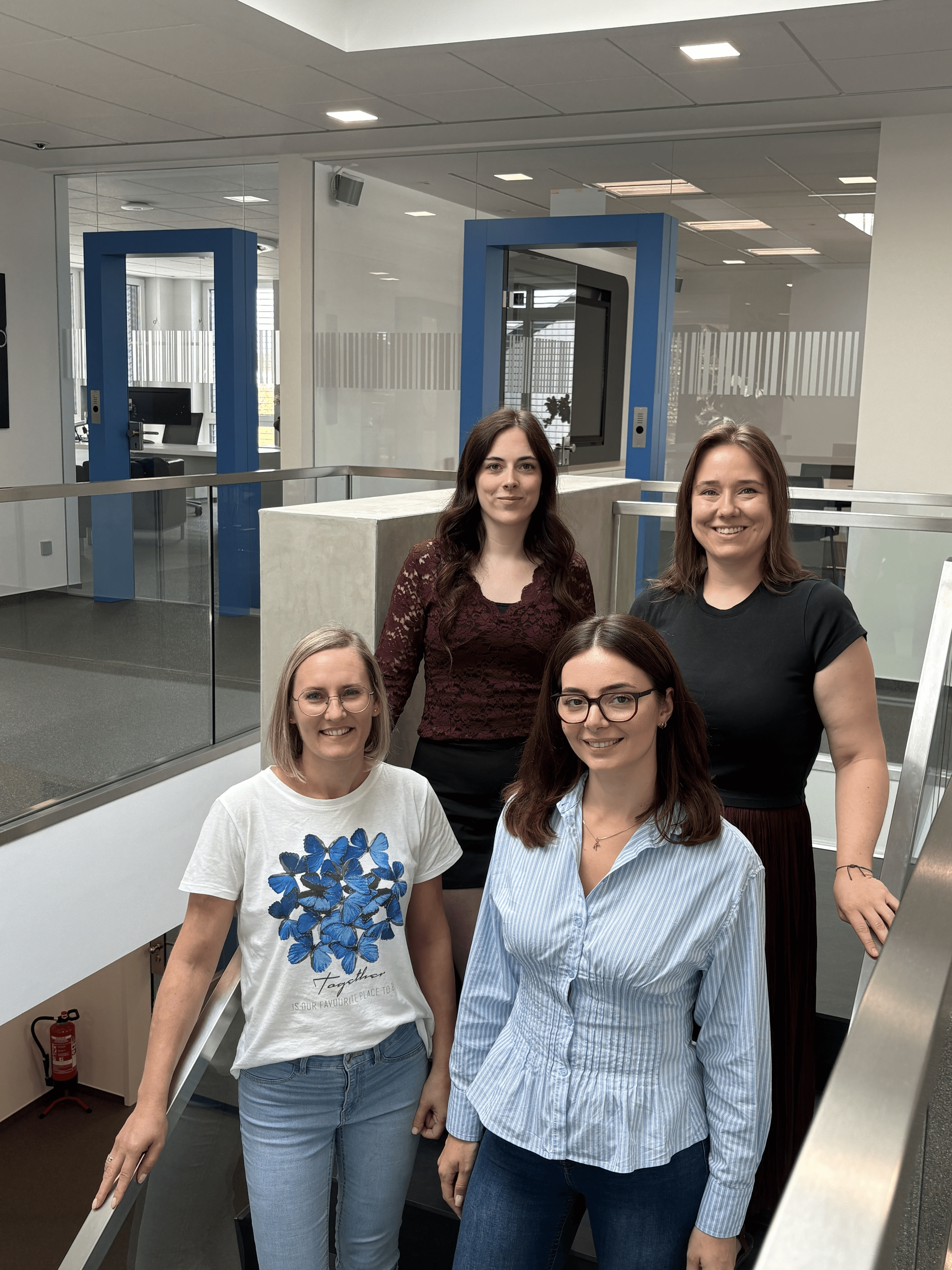 Die Mitarbeiterinnen vom Dispatching Team der Team-IT Group und Swyx Expertinnen